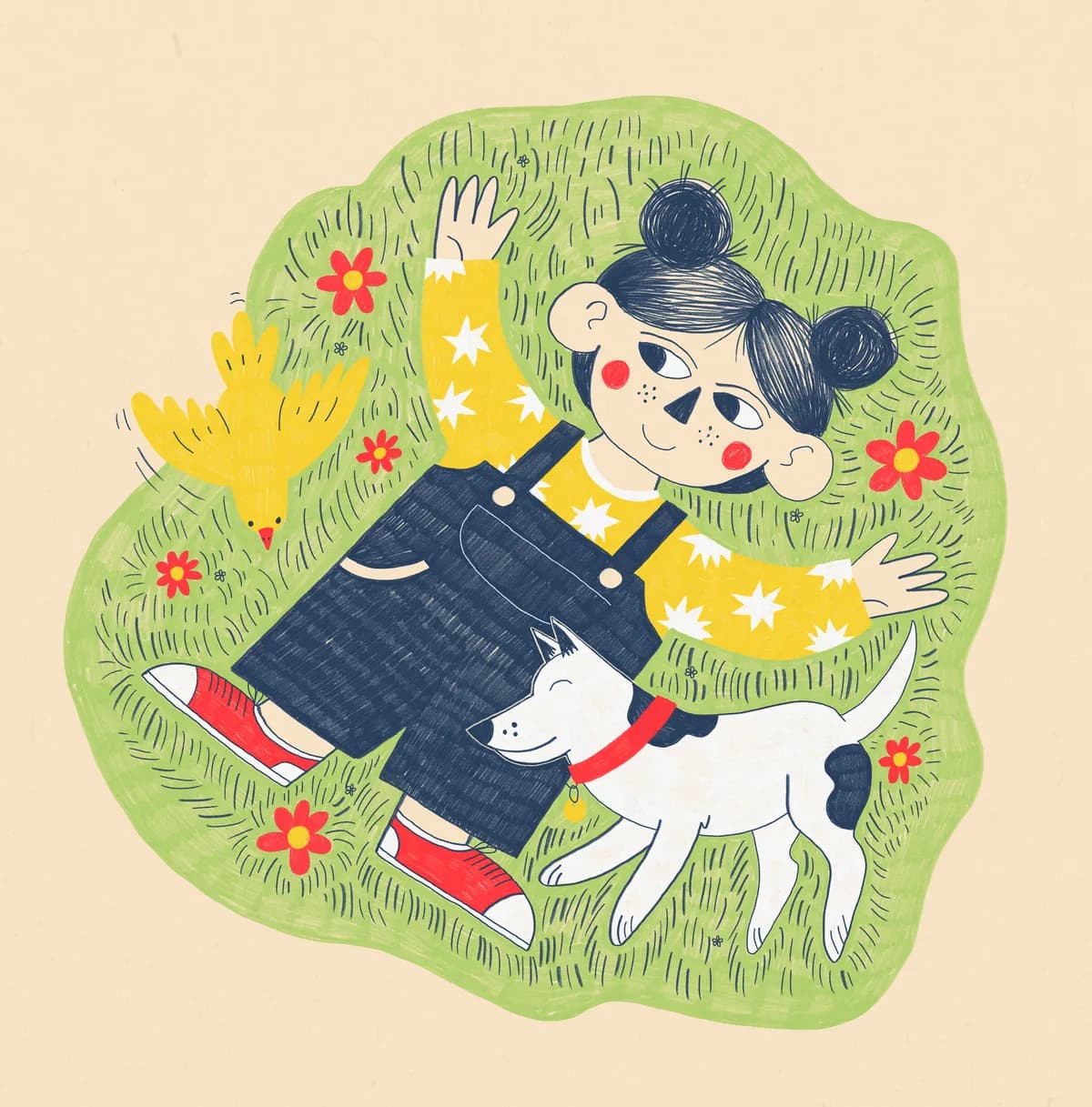 Doubravka - ilustrace 1