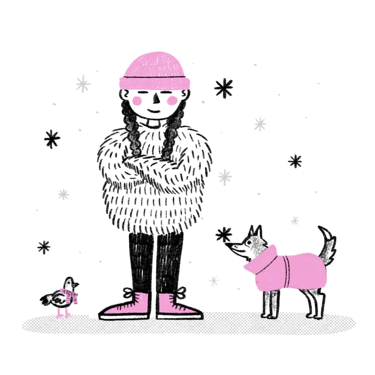 Život s tužkou a psem - ilustrace 3